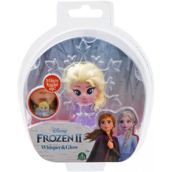 Figurine lumineuse Elsa dans une robe élégante Disney Frozen La Reine des Neiges 2