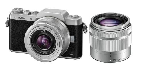 Hybride Panasonic Lumix DMC-GF7 Argent + Objectif 12-32 mm + Objectif 35-100 mm