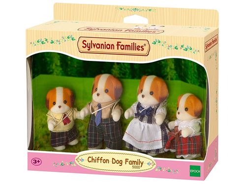 Playset Sylvanian Families Famille chien Chiffon