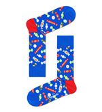 Chaussettes hautes Happy Socks Bon Bon Taille 36-40 Bleu