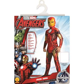 Costume classique Marvel Avengers Iron Man serie anime Taille M - 1