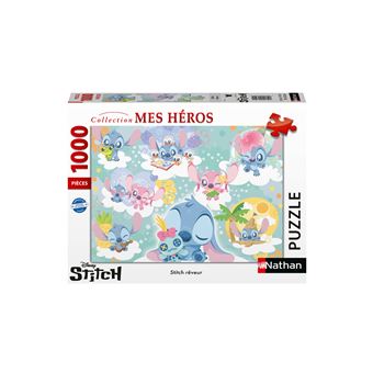 Puzzle 1000 pièces Nathan Stitch rêveur - Puzzle - Achat & prix
