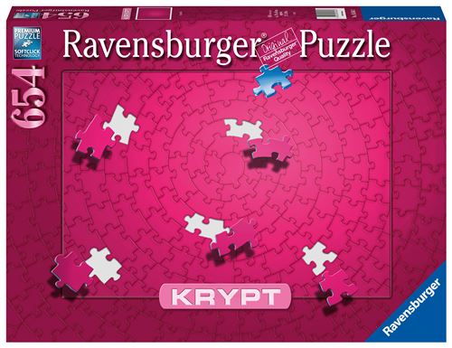 Puzzle 654 Pièces Ravensburger Krypt Rose