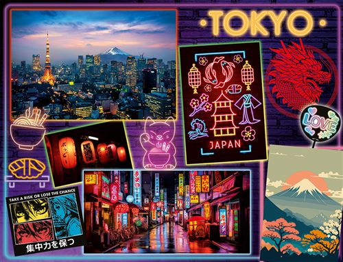 Nathan Découverte de Tokyo 2000 pièces