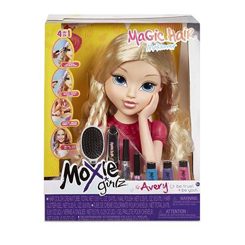 Jeu d'imitation Moxie Magic Tête à coiffer Avery