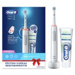 Brosse à dents électrique Oral B Pro 3800 Sensi Ultra-Thin Blanche