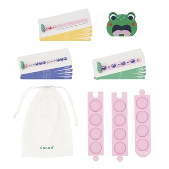 Jeu couleur et forme Janod Algorithmes Grenouille