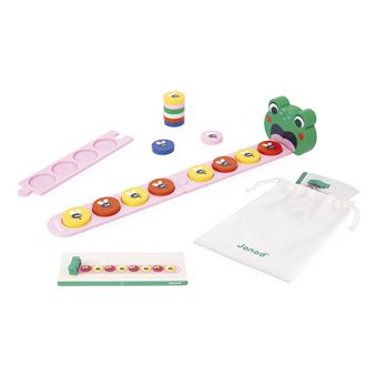 Jeu couleur et forme Janod Algorithmes Grenouille