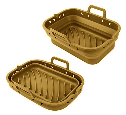 Point Virgule Accessoire Friteuse Moule Airfryer 20X10x9cm - Image 2