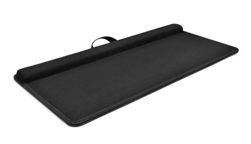 Plateau XXL pour ordinateur portable avec coussin The G-Lab K-Board Cadmium Noir
