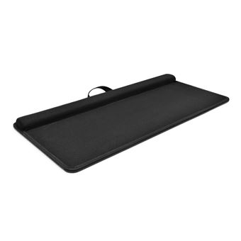 Plateau XXL pour ordinateur portable avec coussin The G-Lab K-Board Cadmium Noir