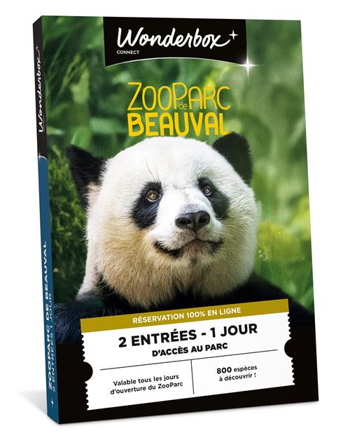 Coffret cadeau Connect ZooParc de Beauval
