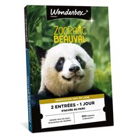 Coffret Cadeau SMARTBOX - Séjour de 2 jours au ZooParc de Beauval en 2025 - 2 entrées adulte 2 Coffret Cadeau SMARTBOX - Séjour de 2 jours au ZooParc de Beauval en 2025 - 2 entrées adulte 2