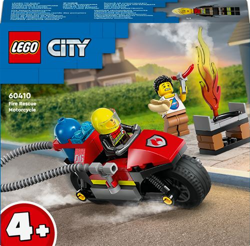 LEGO® City 60410 La moto d'intervention rapide des pompiers