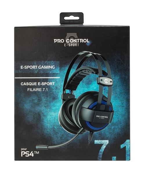 Gaming Casque Gamer de jeu filaire , e-sports avec Microphone LED stéréo  7.1, casque HiFi entouré
