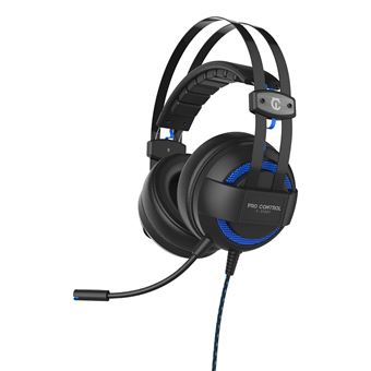 Somic Casque Gaming Chat - Son 7.1 Virtuel LED | Micro Anti-bruit | Compatible PC, PS4, USB - Noir