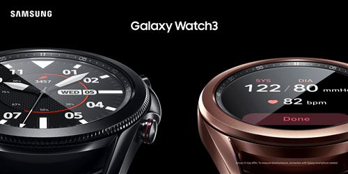 Montre connectée 4G Samsung Galaxy Watch3 41 mm Bronze mystique