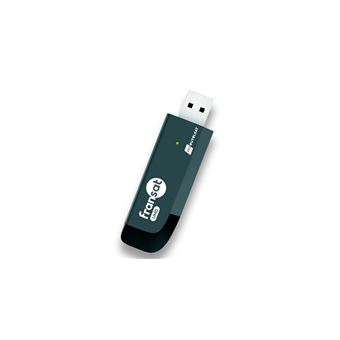 Clé TV Cgv Fransat UHD Noir - 1