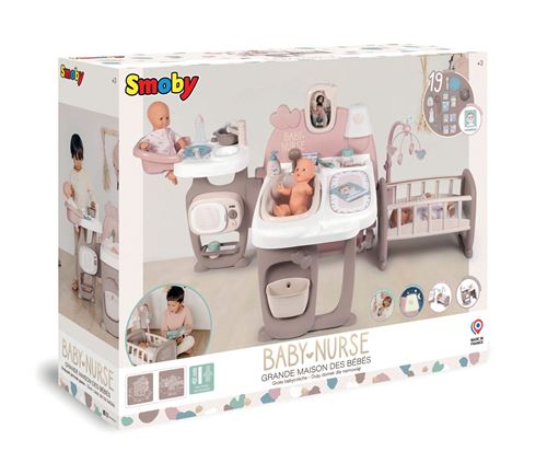 Smoby Baby Nurse Maison des bébés (24018) - Comparer avec