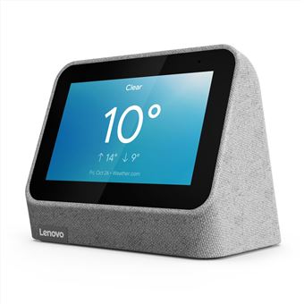 Réveil connecté Lenovo Smart Clock 2 Gris Chiné - Enceinte sans fil - Achat  & prix | fnac