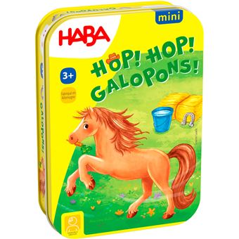 Jeu classique Haba Mini Hop Hop Galopons