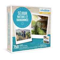 Coffret Cadeau Vivabox Séjour Nature et Randonnée