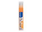 Lot de 3 recharges Pilot Pen Frixion 07 Orange