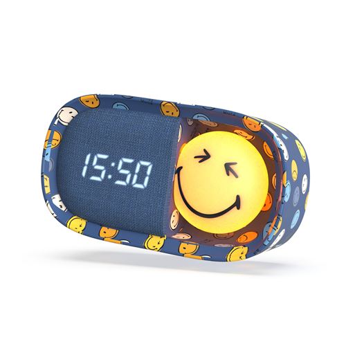 Mobility On Board Bleu Smiley Clock - Reveil - Image 2