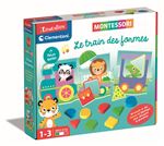 Jeu éducatif Clementoni Le train des formes Montessori