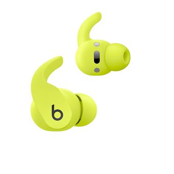 Beats Fit Pro - Écouteurs sans fil avec micro - intra-auriculaire - Bluetooth - Suppresseur de bruit actif - jaune volt