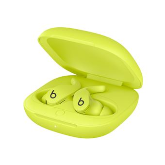 Beats Fit Pro - Écouteurs sans fil avec micro - intra-auriculaire - Bluetooth - Suppresseur de bruit actif - jaune volt