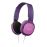 Casque avec fil Philips SHK2000PK Violet et Rose pour enfants_0