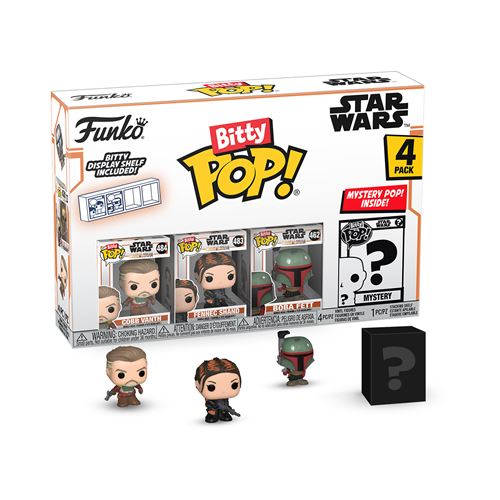 Bitty POP: Mandalorian- Marshal 4PK