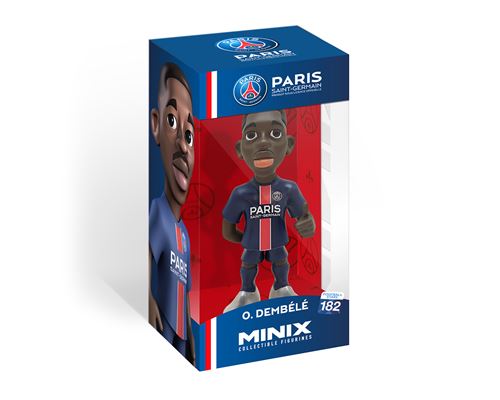 Minix - Football Stars #182 - Figurine PVC 12 cm - PSG Dembele 10