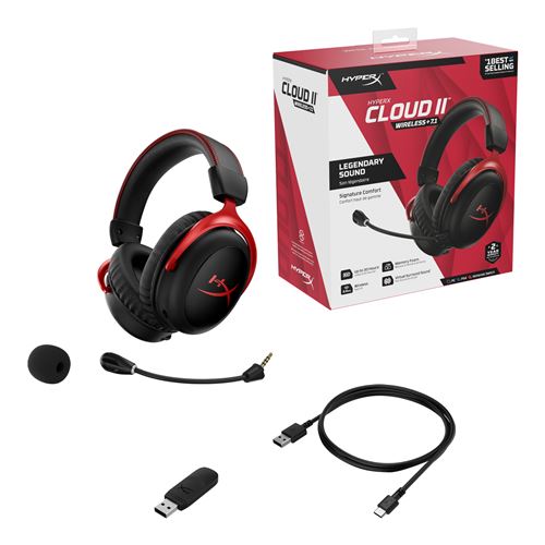 hyperx cloud 2 rouge