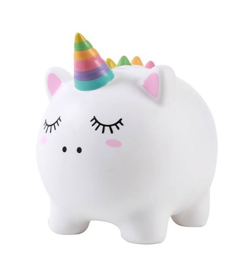 Itotal Aqua Tirelire Plastique Licorne
