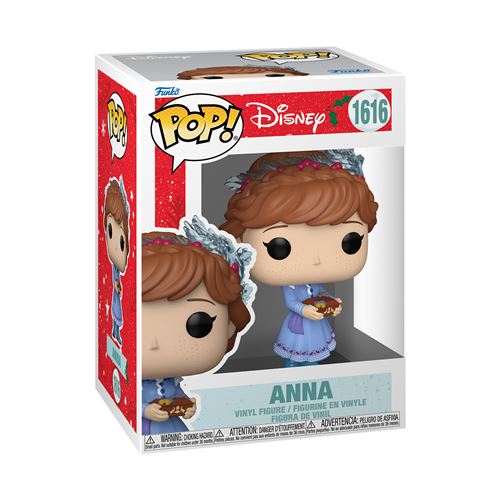 Figurine Funko Pop Disney Princess Holiday Anna - vue 1