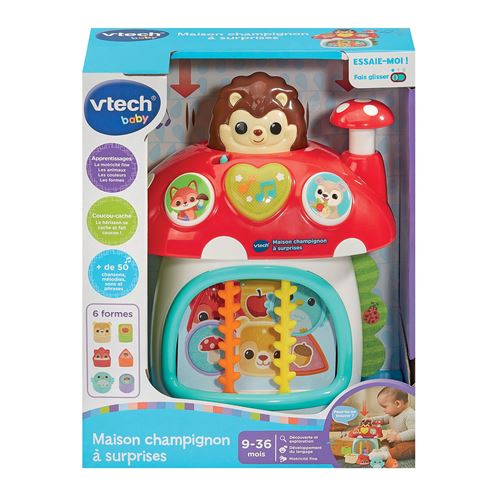 Jouet musical d'éveil Vtech Baby Maison Champignon à surprises - Vtech Baby