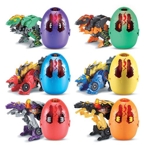 Jeu de construction Vtech Switch & Go Dinos Surprise V2 Modèle aléatoire - Vtech