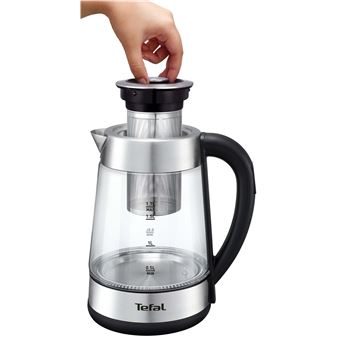Théière Inox 1750ml Avec Infuseur - Style Moderne Pour Thé Et Café