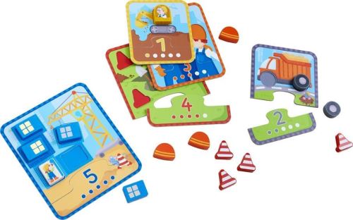 Jeu de classement Construire et compter Haba