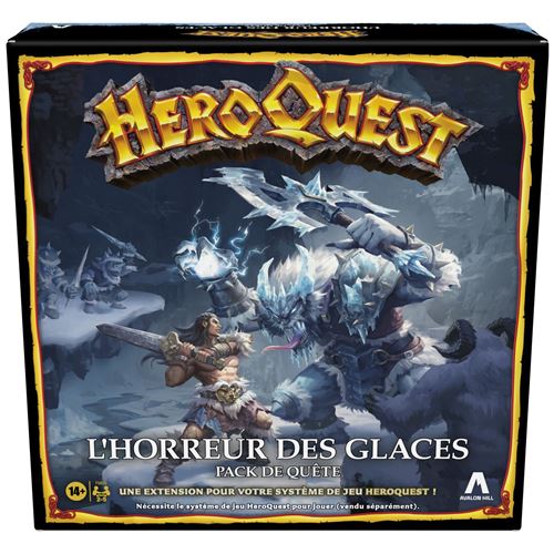 HeroQuest extension 'horreur des glaces à partir de système de jeu HeroQuest requis Avalon Hill - vue 9
