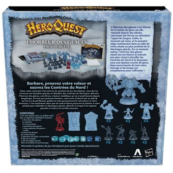 Jeu de rôles Avalon Hill Heroquest L'horreur Des Glaces