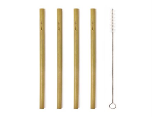 NATURAL BAMBOO STRAWS
