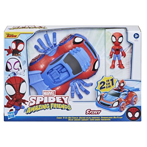 Figurine Spidey And His Amazing Friends Véhicule à fonction