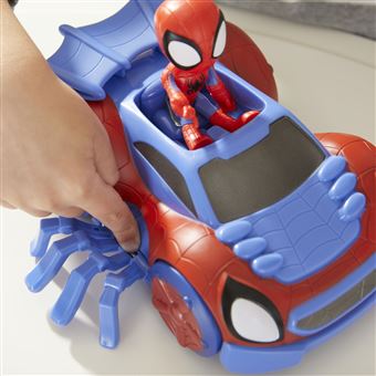Figurine Spidey And His Amazing Friends Véhicule à fonction Spidey
