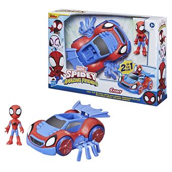 Figurine Spidey And His Amazing Friends Véhicule à fonction Spidey
