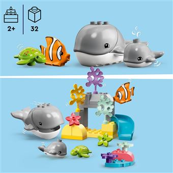LEGO® DUPLO® 10972 Animaux sauvages de l’océan