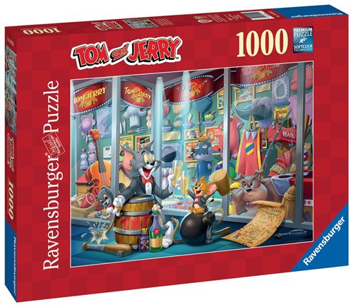 Puzzle Ravensburger La Gloire De Tom et Jerry 1000 Pièces