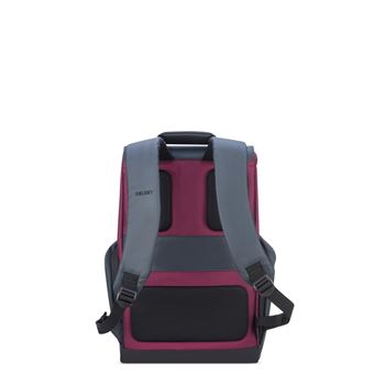 Sac à dos Delsey Securflap 1 compartiment PC 15" Bordeaux